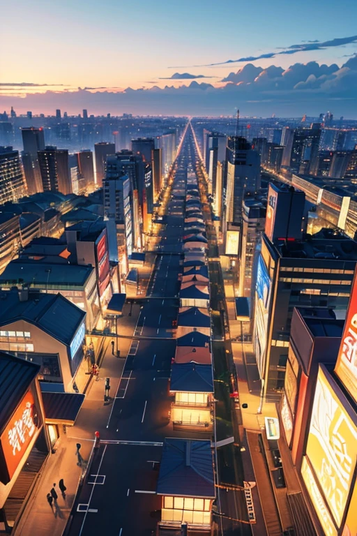 一个男人骑摩托车沿着城市街道的anime scene, anime scene, the anime girl is running, tokyo anime anime scene, anime style cityscape, TV animation stills, Screenshot of the 2012 animation, from yowamushi pedal, in style of kyoto animation, beautiful anime scenes, screenshot from the anime film, hd anime cityscape