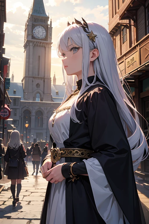 "A detailed close-up view of a small town with a central fountain, bustling town center background, stunning town backdrop, anime landscape concept art, magical town with vibrant atmosphere, medieval fantasy town setting, enchanting town concept, beautifully illustrated anime scenery, a screenshot from Black Clover, anime landscape, serene white stone ancient city, Renaissance-era harbor city backdrop, anime scene" (best quality, 4k, highres, masterpiece:1.2), ultra-detailed, (realistic, photorealistic, photo-realistic:1.37), HDR, UHD, studio lighting, ultra-fine painting, sharp focus, physically-based rendering, extreme detail description, professional, vivid colors, bokeh, portraits, landscape, anime, concept artists, vibrant color palette, magical lighting ambiance.