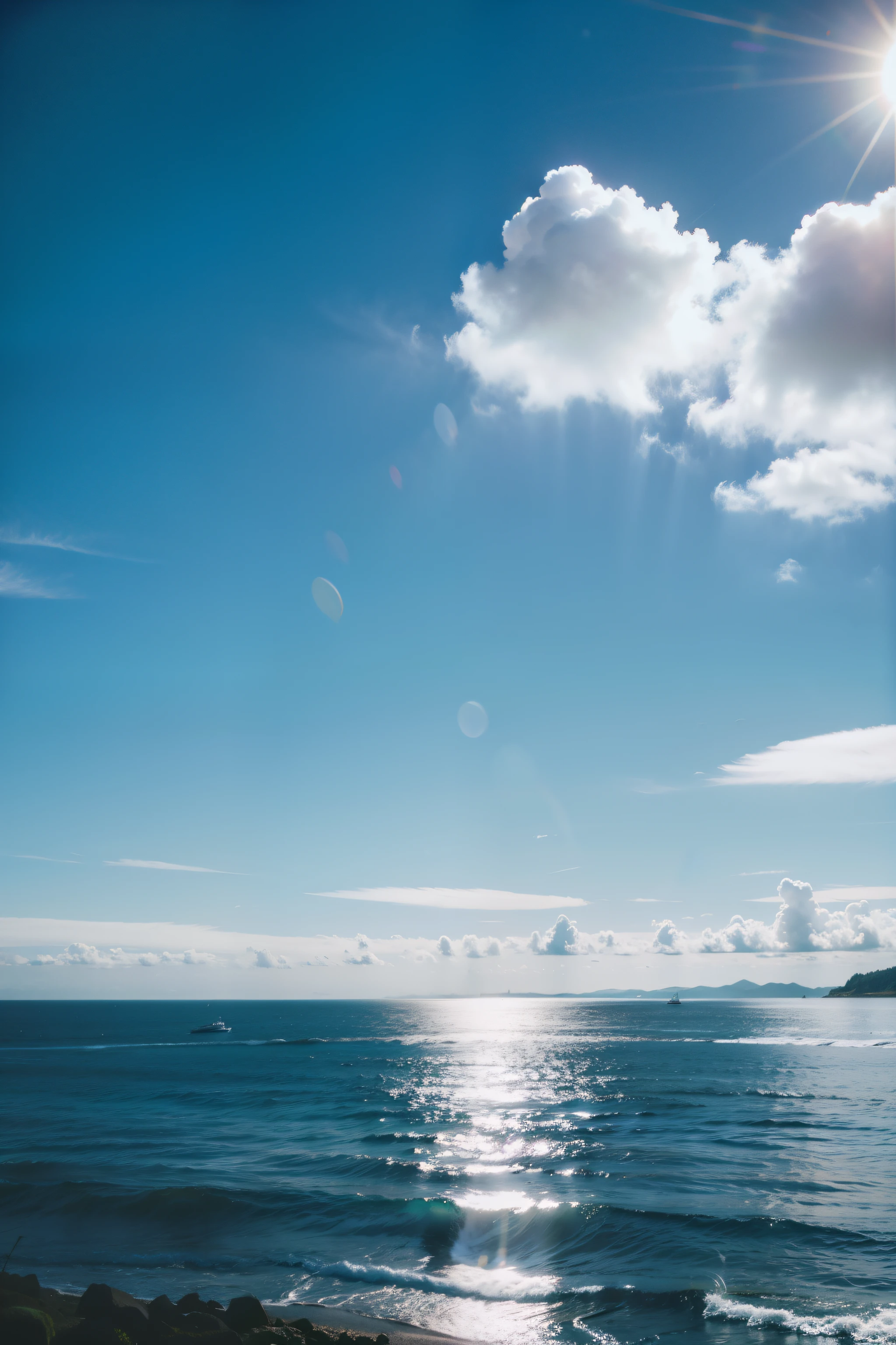 Mare, distant Mare, Sunnyday, nature at noon