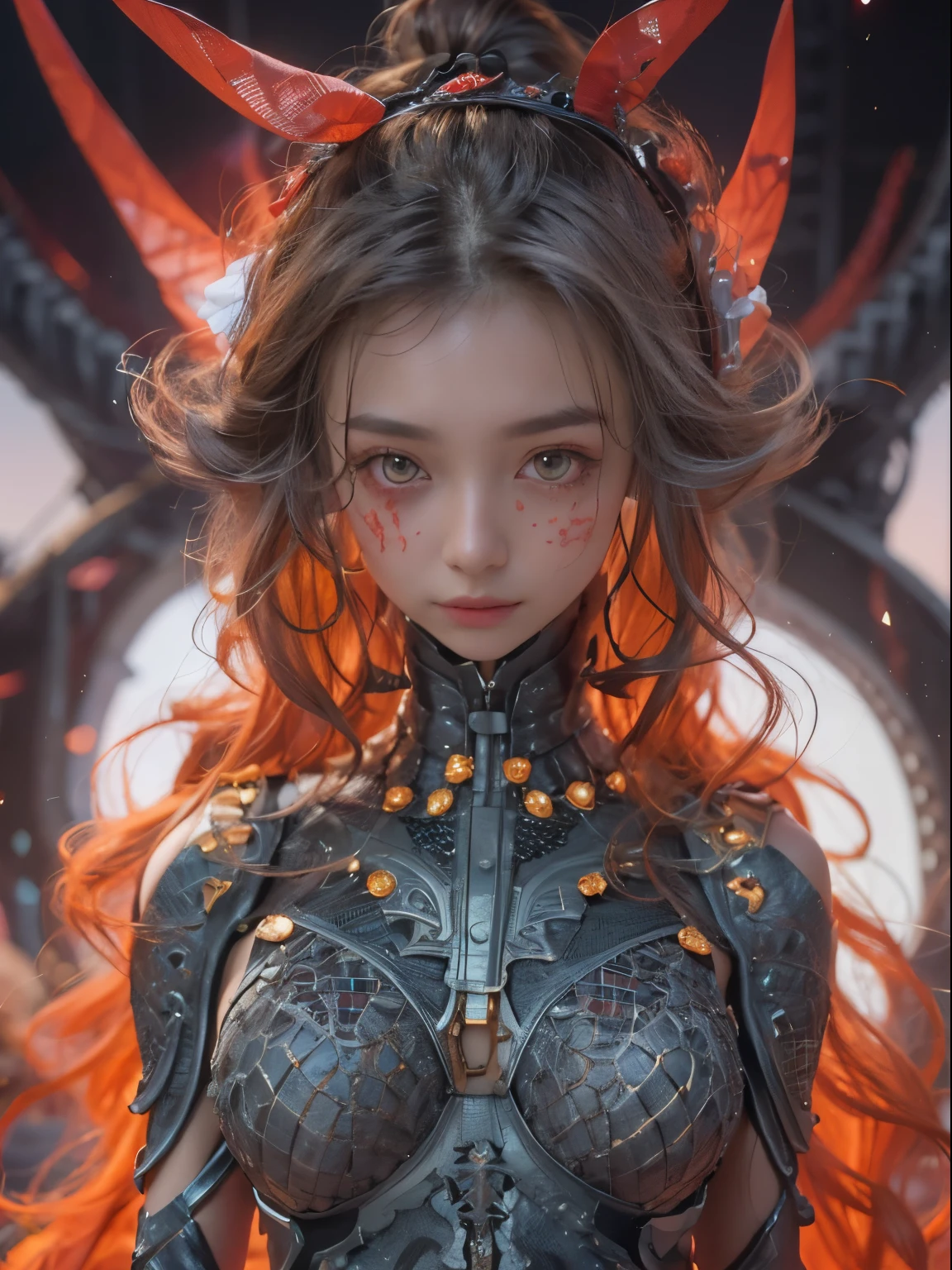 Female Alien, Beautiful face, seduces, red eyes, Full body like, A sexy, alien, No humans, an alien, cells are fused, Multiple hands, Lots of blue tentacle skin:1.5), extraterrestrial, cell, bio image, 魅惑的, Best Quality, 8K,,4K_quality, high_Definition,Dramatic Lighting, masutepiece:1.5,cinematic quality, detail up, Intricate details:1.2, 超A high resolution, High Definition, drawing faithfully, (Thick eyebrows:1.2), (Big scarlet eyes:1.6), Beautiful eyes with fine symmetry, (Ultra detailed eyes:1.2),(Highly detailed face and eyes:1.2), (High-resolution red-eye:1.4), Intimate face, (ultra detailed skin texture:1.4), Perfect Anatomy, (Beautiful toned body:1.5), (Moist skin:1.2), No makeup, (dark circles:1.1),