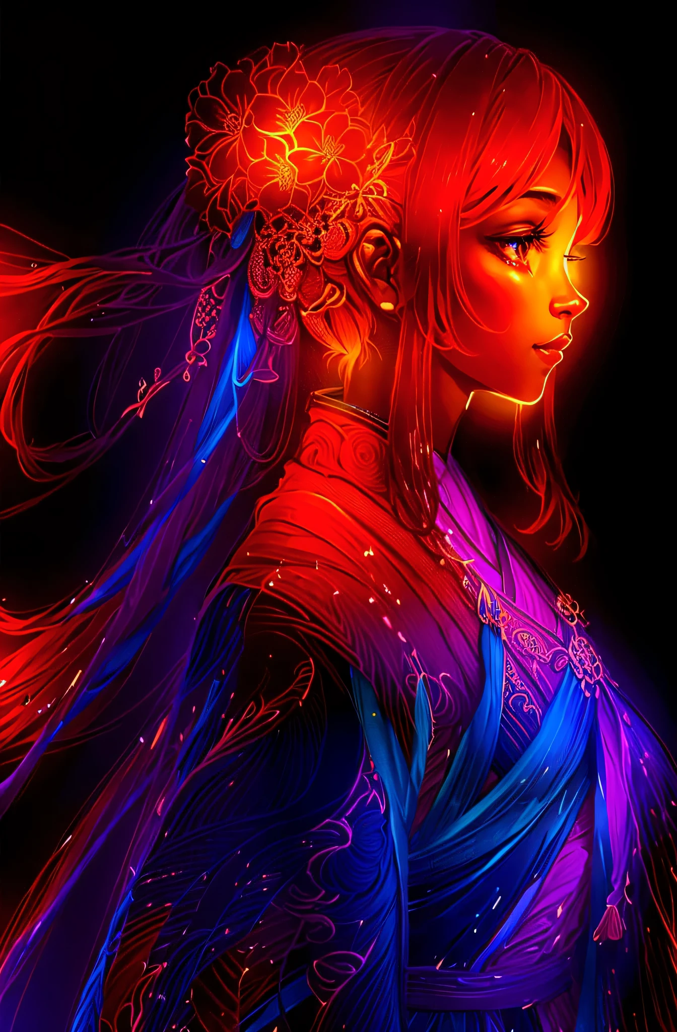 A Photorealistic portrait a beautiful and seductive princess, image is delicate and has intricate details, arich and vibrant color palette, captured in sharp focus and rendered in stunning 32k resolution, delivering (top-quality), (absurdly detailed rendering)