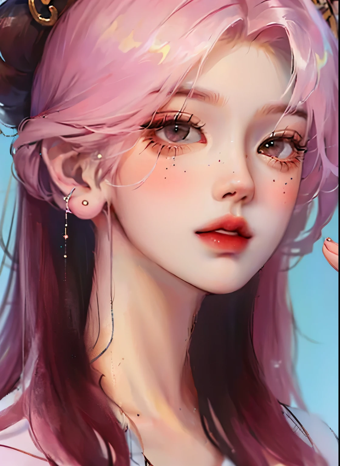 Close-up of a woman holding, blackpink jennie, Brutal Korean Goth Girl, Cute Korean face, ulzzangs, Cui Xianhua, Korean girls, gongbi, Yoo Lee Ji Eun plays the supervillain, beautiful Korean women, josie by blackpink, portrait of josie by blackpink, Nam Jae-yeon