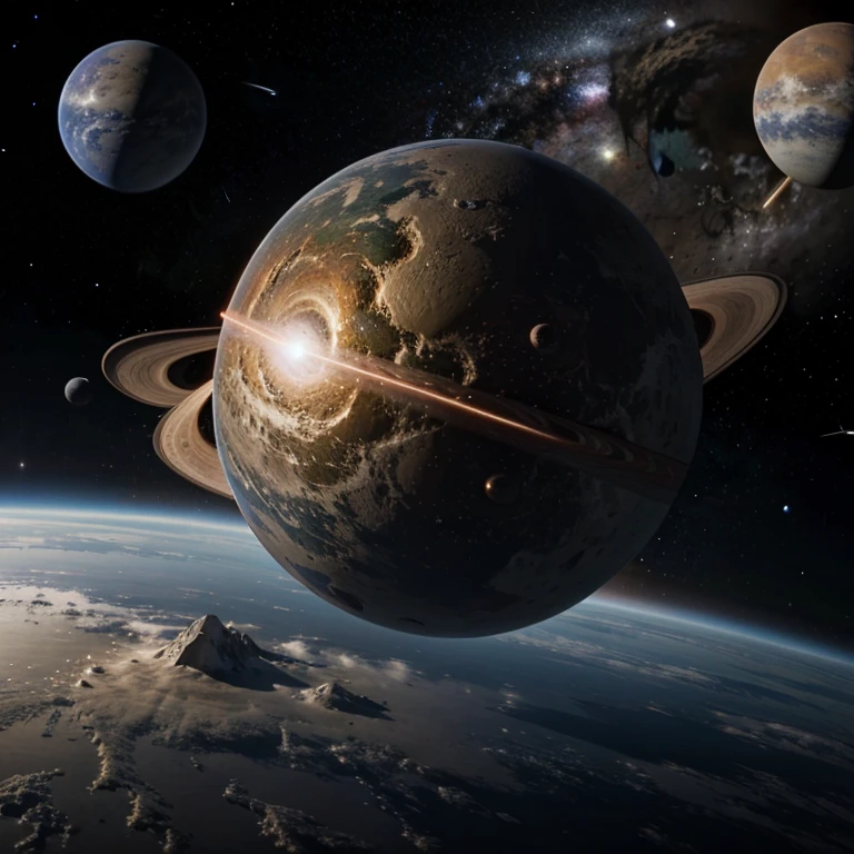 Make a universe with several planets