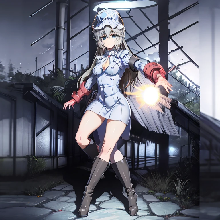 ultra-detailed, Explicit, Beautiful body, Beautiful Nose, Beautiful character design, perfect eyes, perfect face, ultra highres, 4K, beautiful legs, perfect legs, Nice hands, Perfect hand, Masterpiece, Best Quality, Highly detailed, illustration, absurdres, street fighter, doll suit, shadaloo doll, dollsuit, girls, multiple girls, expressionless, blank eyes, looking at viewer, red gloves, emotionless, black latex, corrution, mind control, female combatant, full body, hypnotized, unhappy trance, full body suit, ribbed bodysuit, both arms at side, stand up straight, obey, perfect female body, extremely glossy latex, hypnosis, hypnoLora, empty eyes, Mind control device, poses, brainwashed, submissive_pose, Slave, hat, necktie, stand up straight, standing, standing at attention, belt, latex, garter belt, thighhighs, Fighting stance, Oriko Mikuni, Puella Magi Oriko Magica, white hair, long hair