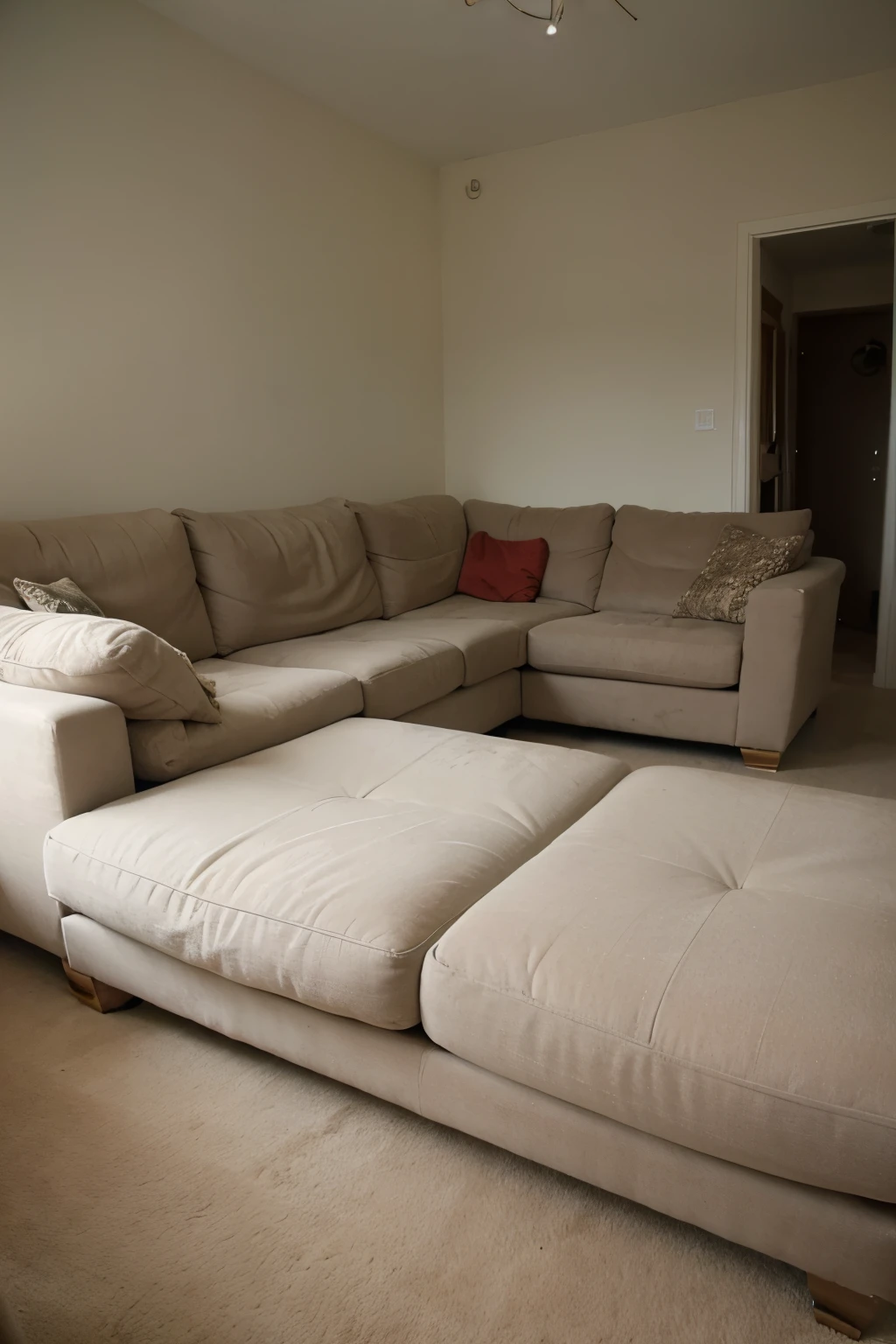 living room with sofa