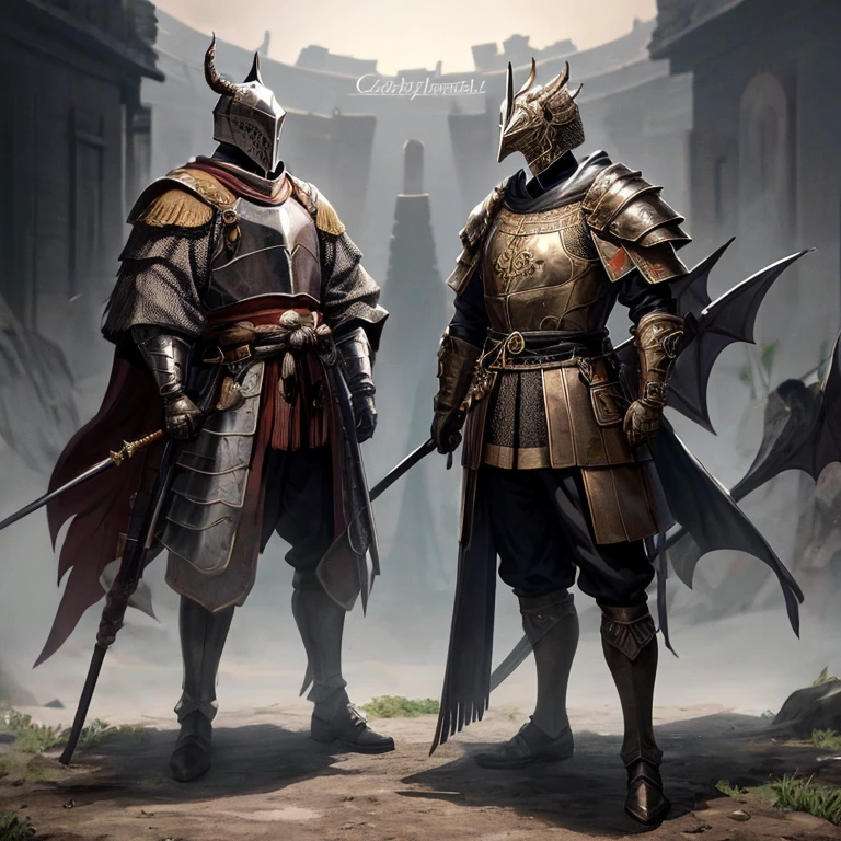 guerreiro, Arte conceitual, Directed by: Kishi Ganku, arte de fantasia, FUmdo do templo Zen, clean render, Um, com uma armadura, Detailed bushido forms smoke, Capacete de uma divindade esquecida, character is standing, 8k realista, In-game rendering, Detalhe detalhado do fUmdo do rosto, Capa Art Station, boi, pseudo - fantasia medieval, Divindade na armadura koi, Armadura de bronze detalhada, Armadura de bronze, Armadura gravada em ouro, Armadura obsidiana dourada, Armadura de ouro claro, Armadura de filigrana ornamentada, demon warrior, armadura ornamentada coberta de espinhos, Intrincada armadura de Assasin, Armadura de metal intrincada, Guerrero formidável, Vestido com armadura dourada ornamentada adornada com desenhos intrincados, Capacete com uma crista grande e dois chifres, All against a darkness, Smoky fue hinting at a battle scene, Giving a sinister aura to your person