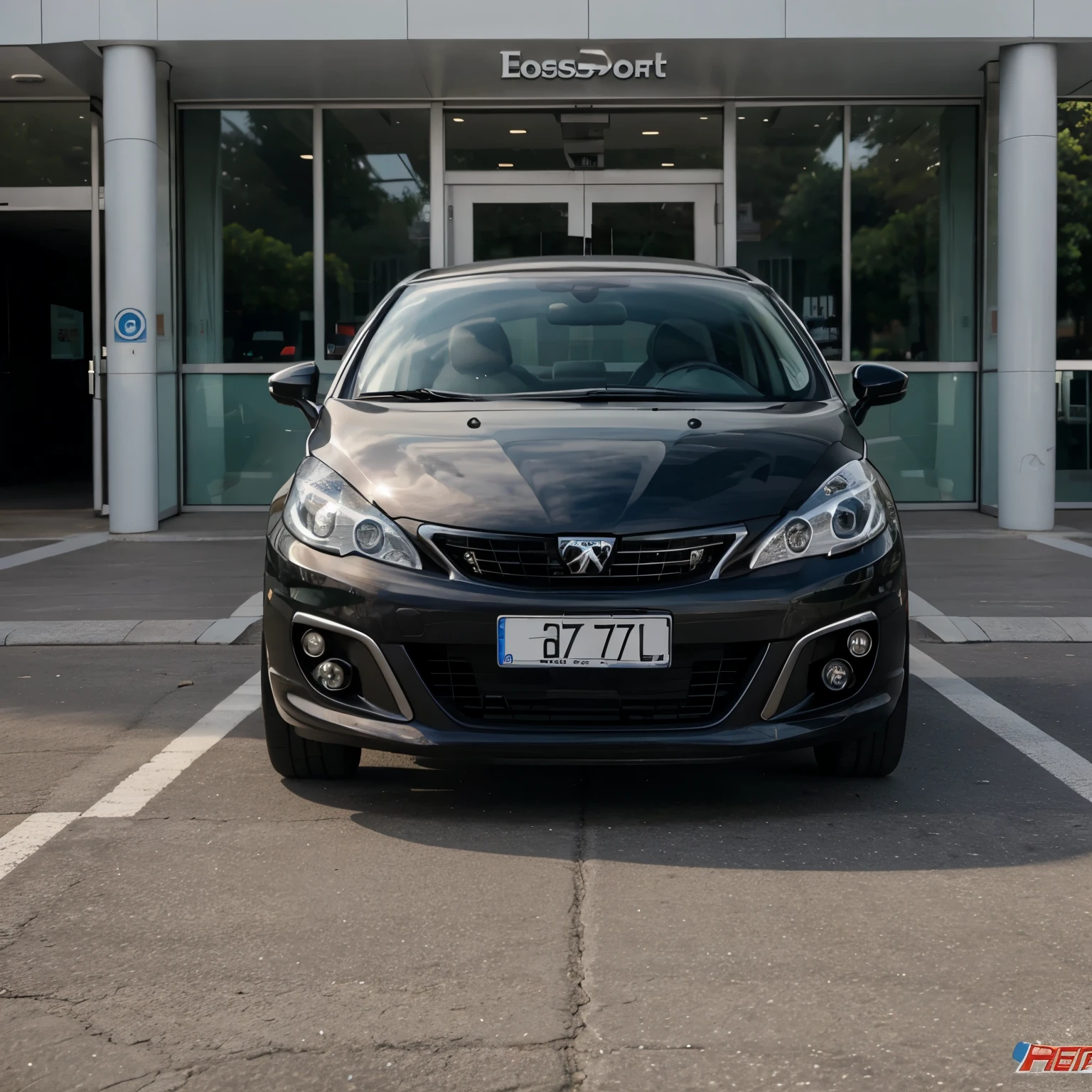 Gostosa no Peugeot 207