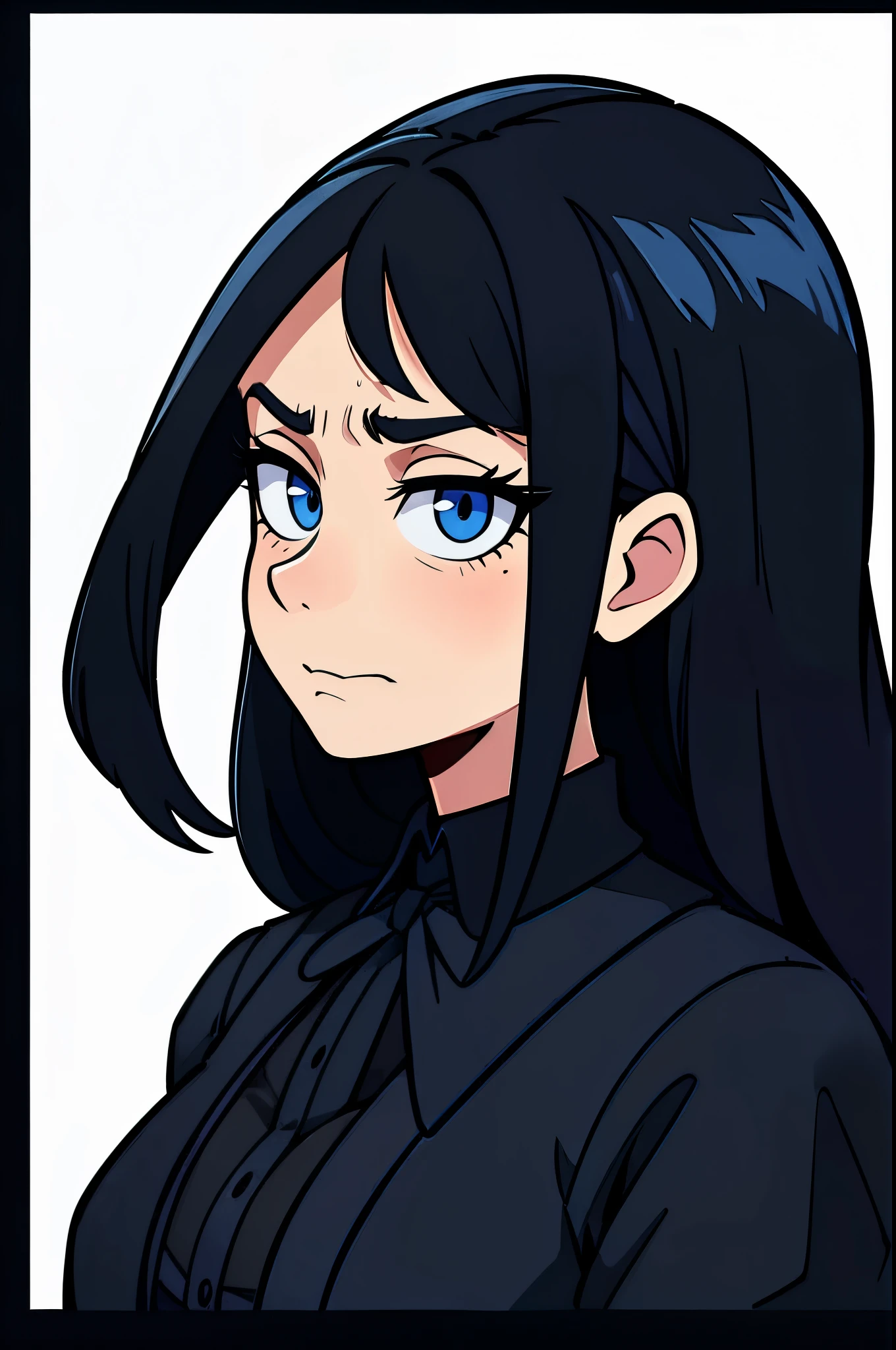 annoyed face