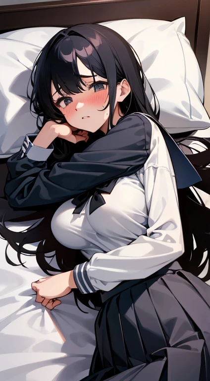 (8k, 最high quality)、Ultra-high resolution、adorable、最high quality, (((Absurd beauty))), (Sleeping with both eyes closed)、Healthy Skin, (((Attacked in his sleep)))、Lying down、 uniform、 (cryin) ,Cute Characters, Most detailed, high quality、(missionary, boy, penis, lying, vaginal, ass pov, sex, nsfw)、((nose blush、steam))、Shiny Hair、Are sleeping、Very detailed, clear and beautiful face, Slender body、Awards, Anatomically correct、((Sleeping))
