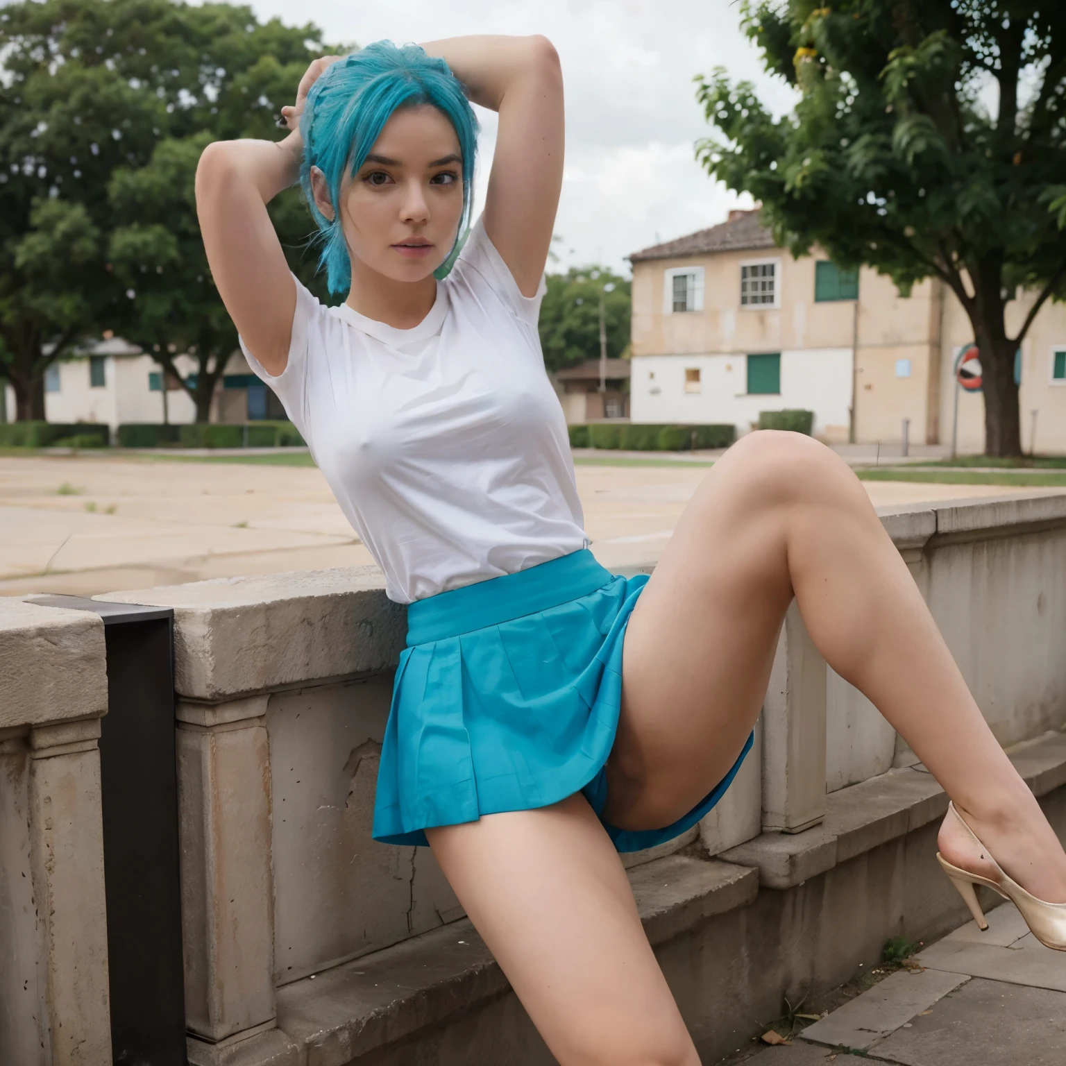 Bulma,short skirt,surtian