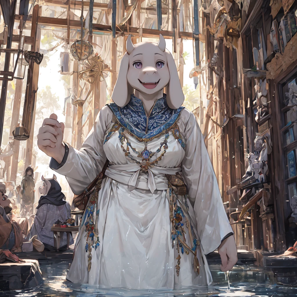 Na aldeia, (Toriel amamenta sua filha:1.2), pernas bem abertas, (hyper realistic), (illustration), (high resolution), (8k), (extremamente detalhado), (best illustration), (bela qualidade visual detalhada), (ultra-detalhado), (she is soaking wet), babando, girls wearing nun&#39;s habit, desgastes rasgados de kebaya, no bras, , sem cuecas, beleza seios, rostos de sorriso feliz, bocejo,