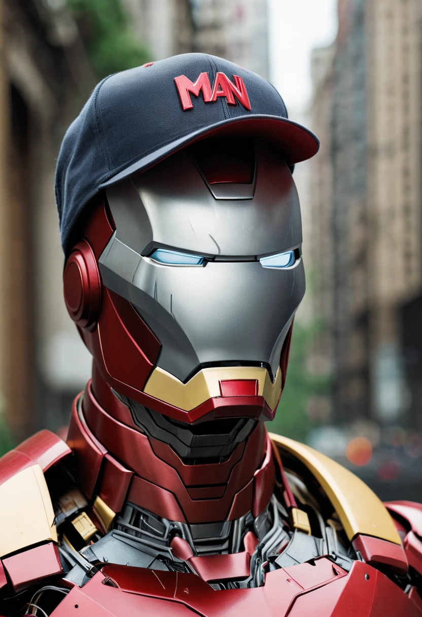 iron-man with a cap
