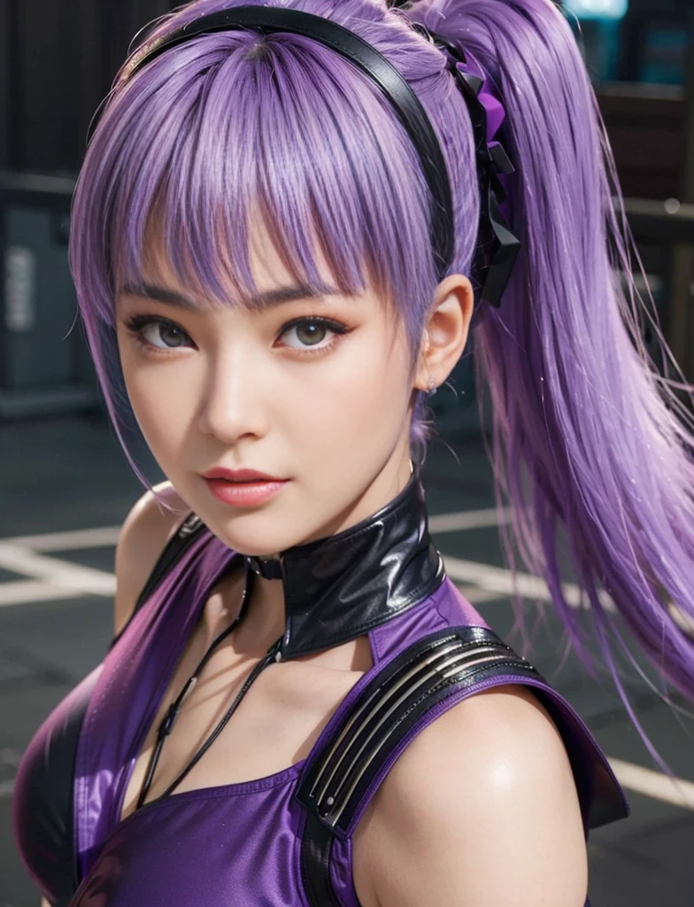 Juri Han, Street Fighter(Master Parts, highest quality, Ultra-detailed, Best shade), (Detailed Background, View the viewer, Severe, Irritated), Detailed face, (Best lighting), ((Cinematic Light)), colorful, Hyper Detail, Dramatic Light, Intricate details