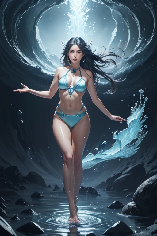 ((Original photo: 1.2)), (Realistic: 1.4), A woman, (Abs: 1), (Big breasts: 3.5), (Glutes: 1.2), (Full body), (Sports figure), Uncut, frozen crystal texture branch background, harsh climate, strong wind, skin cream, clear skin texture, clear pores, pale skin, ((sweat)), rabbit ears on the head, fox tail behind him, gemstone hanging from the forehead, double eyelids, ((light blue eyes)), (shiny eyes), Beautiful and delicate girl, (very detailed eyes and face), beautiful detailed eyes, ridiculous, incredibly ridiculous, huge file size, super detailed, high resolution, very detailed, best quality, masterpiece, ((full body skin clinging to diamonds and crystals, glitter tassels drooping, extreme details shining with diamond sparkle, very low cut)), very detailed, amazing power, fine details, masterpiece, best quality, light on face, studio lighting, 1girl, (((dynamic pose))), ((glowing skin)), ((glowing face)), (((no panties))), (dynamic wind blowing from below), (dynamic arms), ((raised knees, legs apart), (underwater, water in the sky), water reflection, (bare feet, camel toes), 16k, super detail, (anatomically correct), textured skin, best quality, surrealism, realism, masterpiece --auto