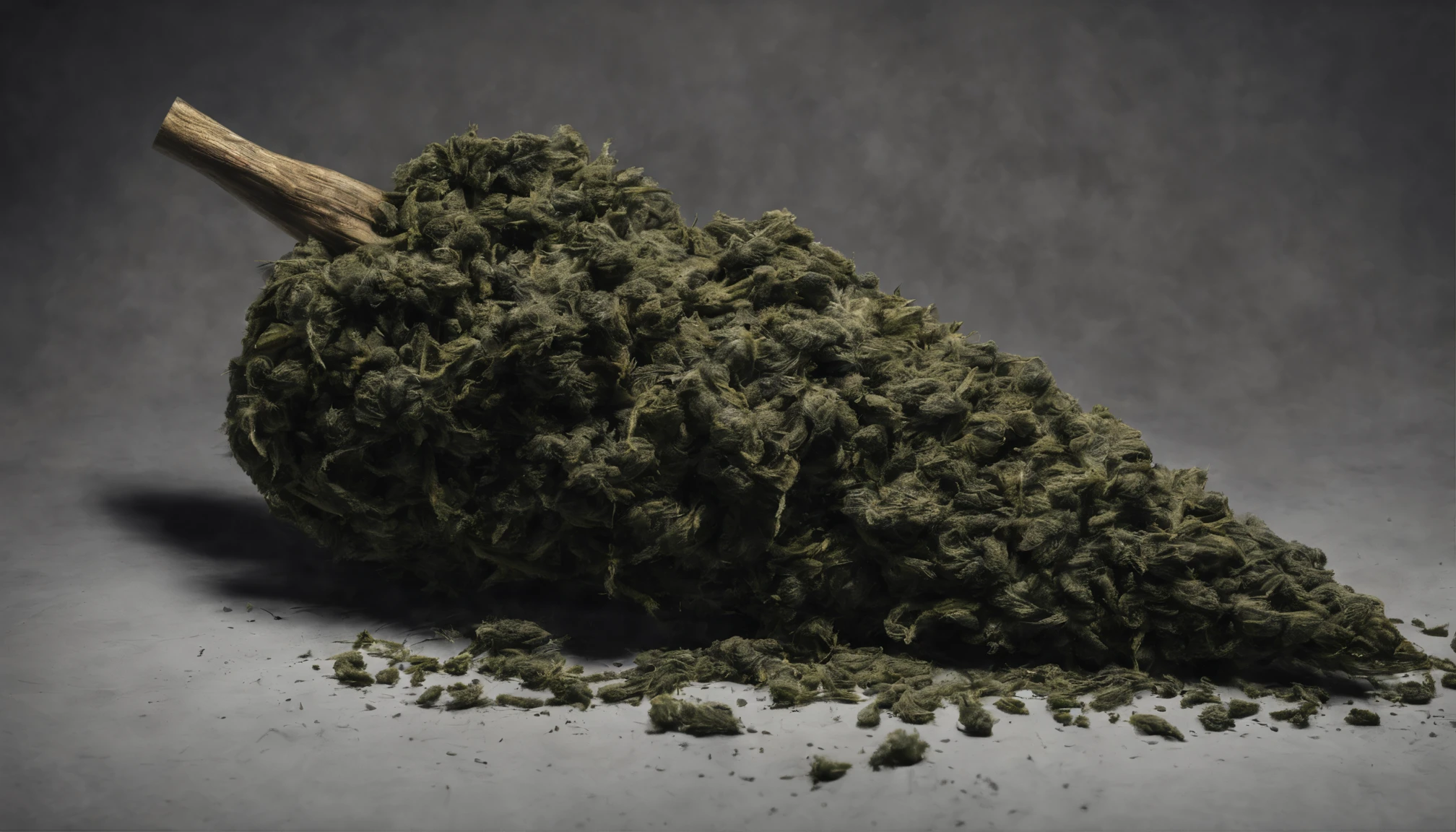 a heart covered in marijuana with the power of gods love Shining through. Vibrant colors