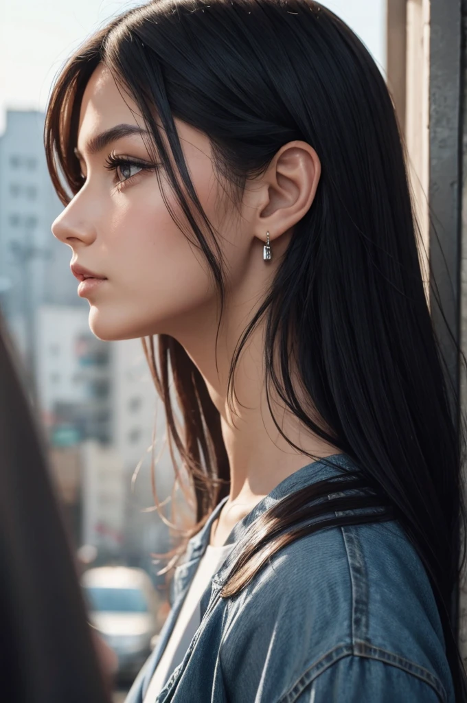 Forgotten side profile photo