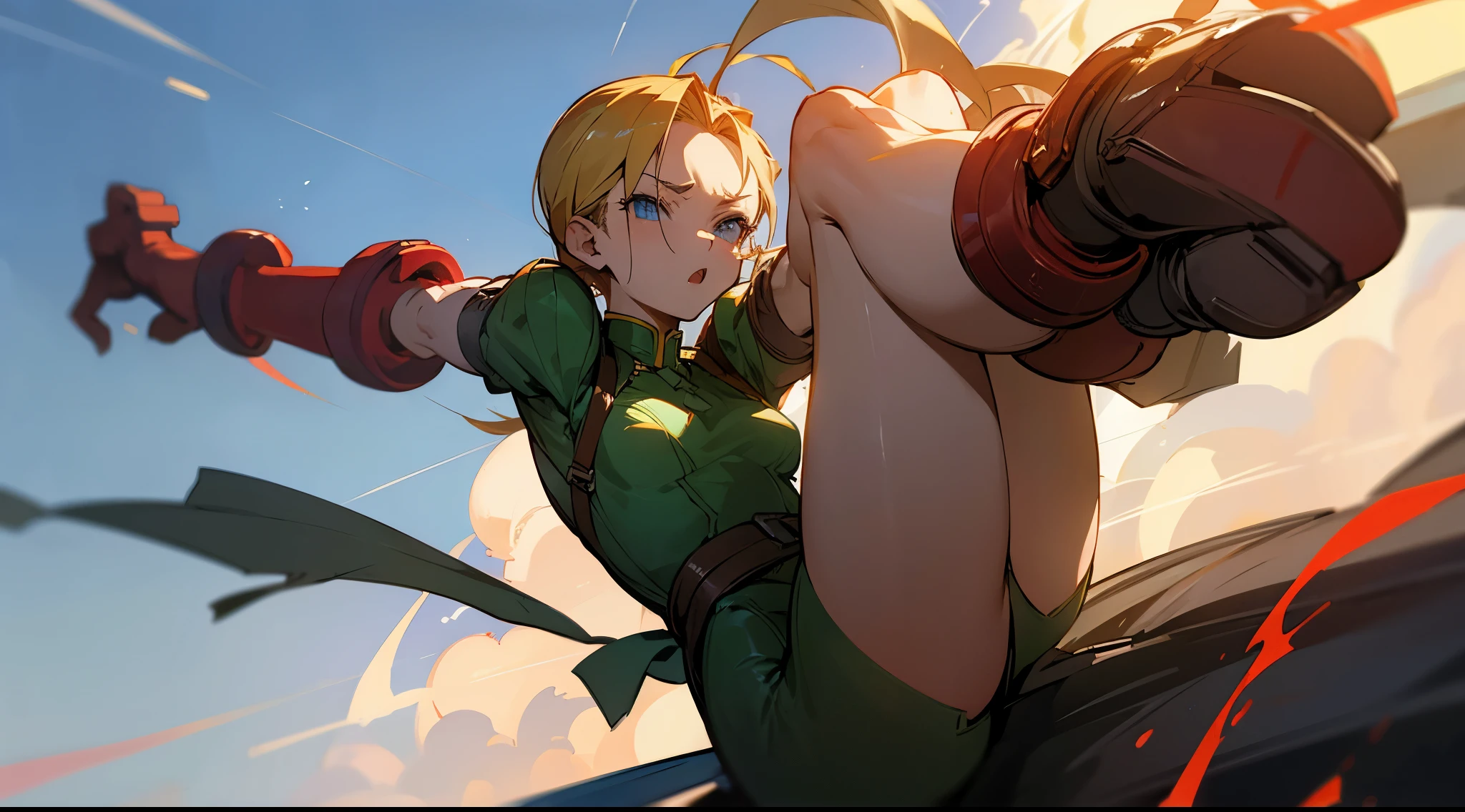 ultra-detailed, Explicit, Beautiful body, Beautiful Nose, Beautiful character design, perfect eyes, perfect face, ultra highres, 4K, beautiful legs, perfect legs, Nice hands, Perfect hand, Masterpiece, Best Quality, Highly detailed, illustration, absurdres, street fighter, doll suit, shadaloo doll, dollsuit, girls, multiple girls, expressionless, blank eyes, looking at viewer, red gloves, emotionless, black latex, corrution, mind control, female combatant, full body, hypnotized, unhappy trance, full body suit, ribbed bodysuit, both arms at side, stand up straight, obey, perfect female body, extremely glossy latex, hypnosis, hypnoLora, empty eyes, Mind control device, poses, submissive_pose, Slave, hat, necktie, stand up straight, standing, standing at attention, belt, extending the right arm from the shoulder into the air with a straightened hand, nazi saluting, military, military saluting, salute, right hand saluting, left hand at side, latex, ribbed bodysuit, wide hip, thicc, a curvy body, garter belt, fighting stance, ryu hooddown, Ryu Lion, Danmachi, dungeon ni deai o motomeru no wa machigatte iru darou ka, elf, green blonde hair, green eyes,