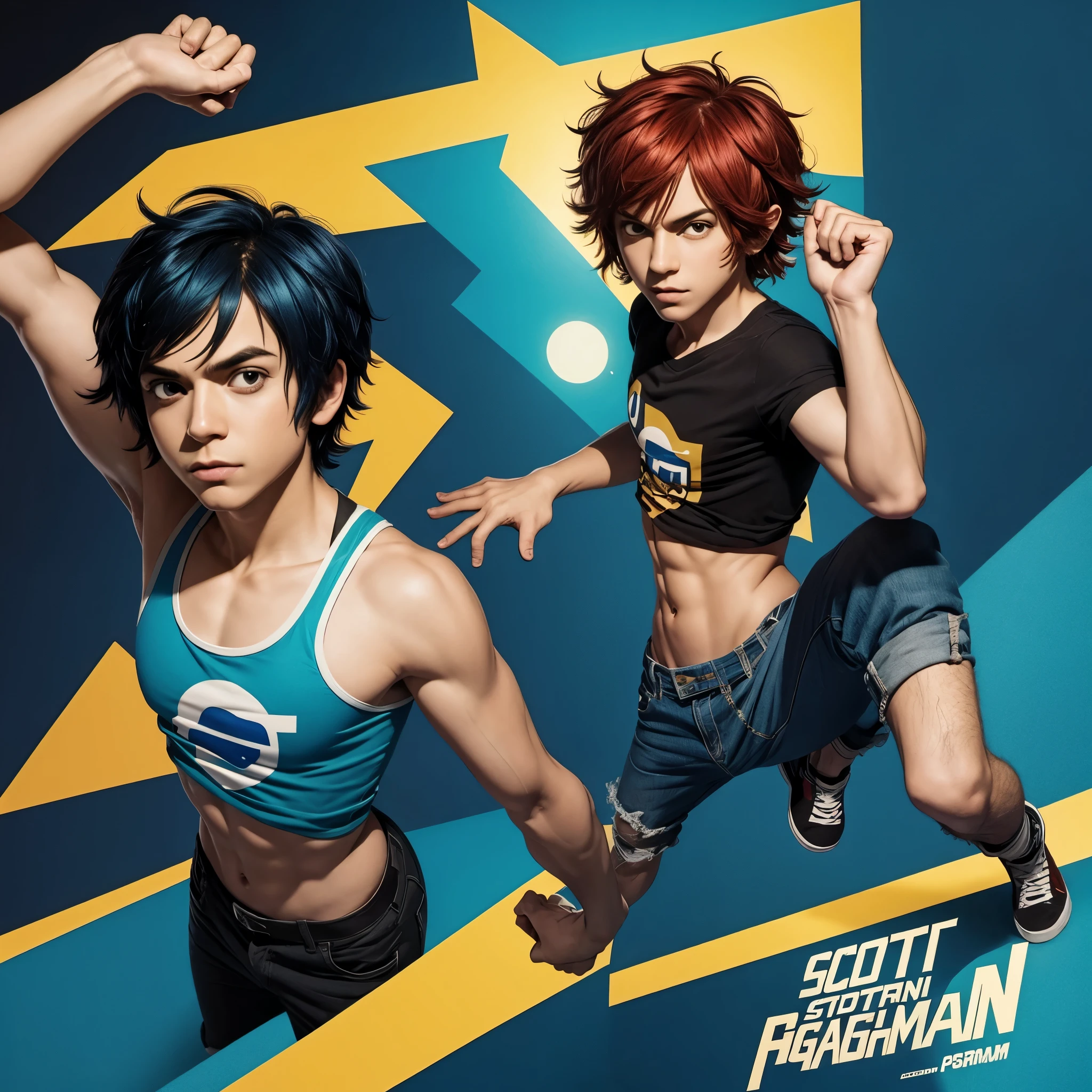 Personagem Scott Pilgrim brasileiro