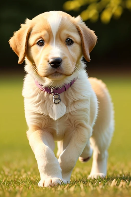 Lively puppy