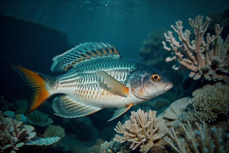 close-up of fish underwater