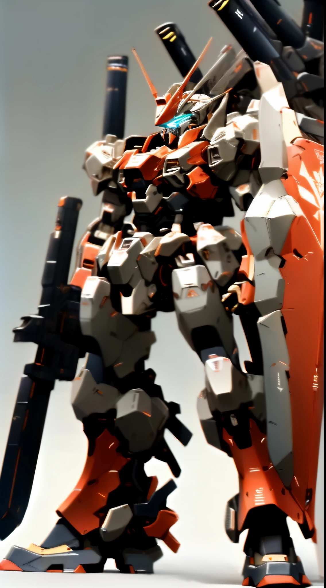 mecha robot, No humans,mecha-armored,full armor, (gray silver color scheme:1.2),Glowing blue eyes,city,(Full body:1.2),clenched hand,mecha musume, Mechanical parts, Robot joints,(huge shield:1.2),Best Quality, masutepiece, Highly detailed, Ultra-detailed,(ready for combat:1.2),(powerful stance:1.3),(Detailed eye description:1.2),(giant mechanical Weapon:1.3),(Detailed armor description:1.2),(Detailed shield description:1.2),(Detailed weapon description:1.2),(giant mechanical gun:1.2),(have guns and weapons :1.3)