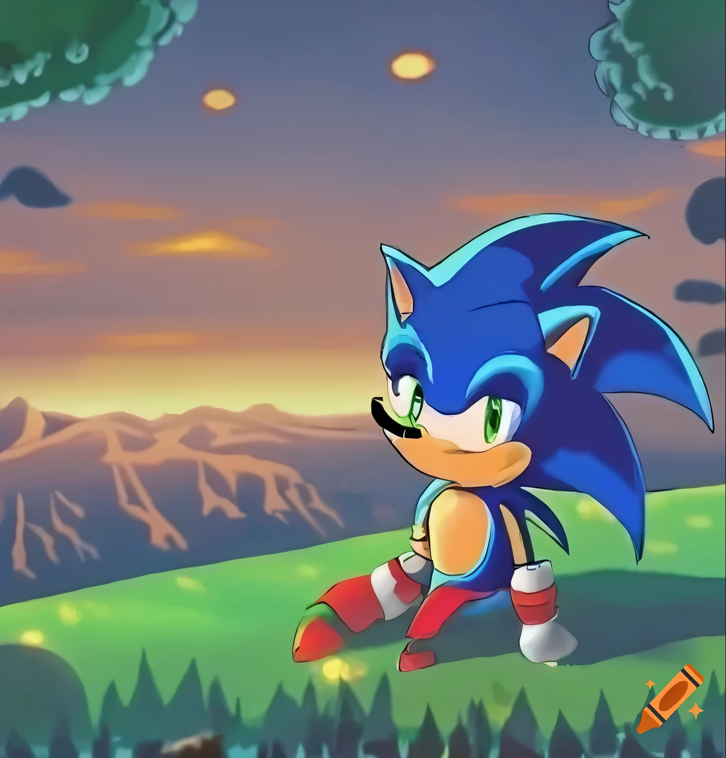 sonic the hedgehog running in the forest, sonic game, green hill zone, sonic oc, sonic hedgehog, sonic the hedgehog illustration, from sonic, sonic the hedgehog, portrait of sonic the hedgehog, sonic the hedgehog in a surreal, hero 2 d fanart artsation, sonic power, 2d game fanart, sonic, 2 d game, sanic, side scroller game
