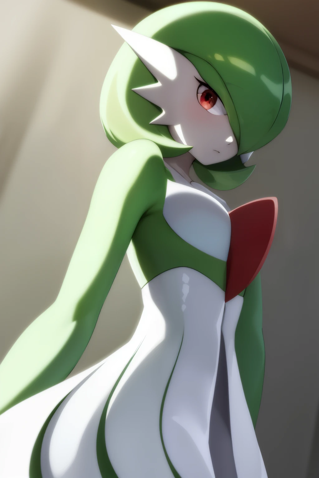 masterpiece, best_quality, 1girl, solo, gardevoir, pokemon \(creature\),