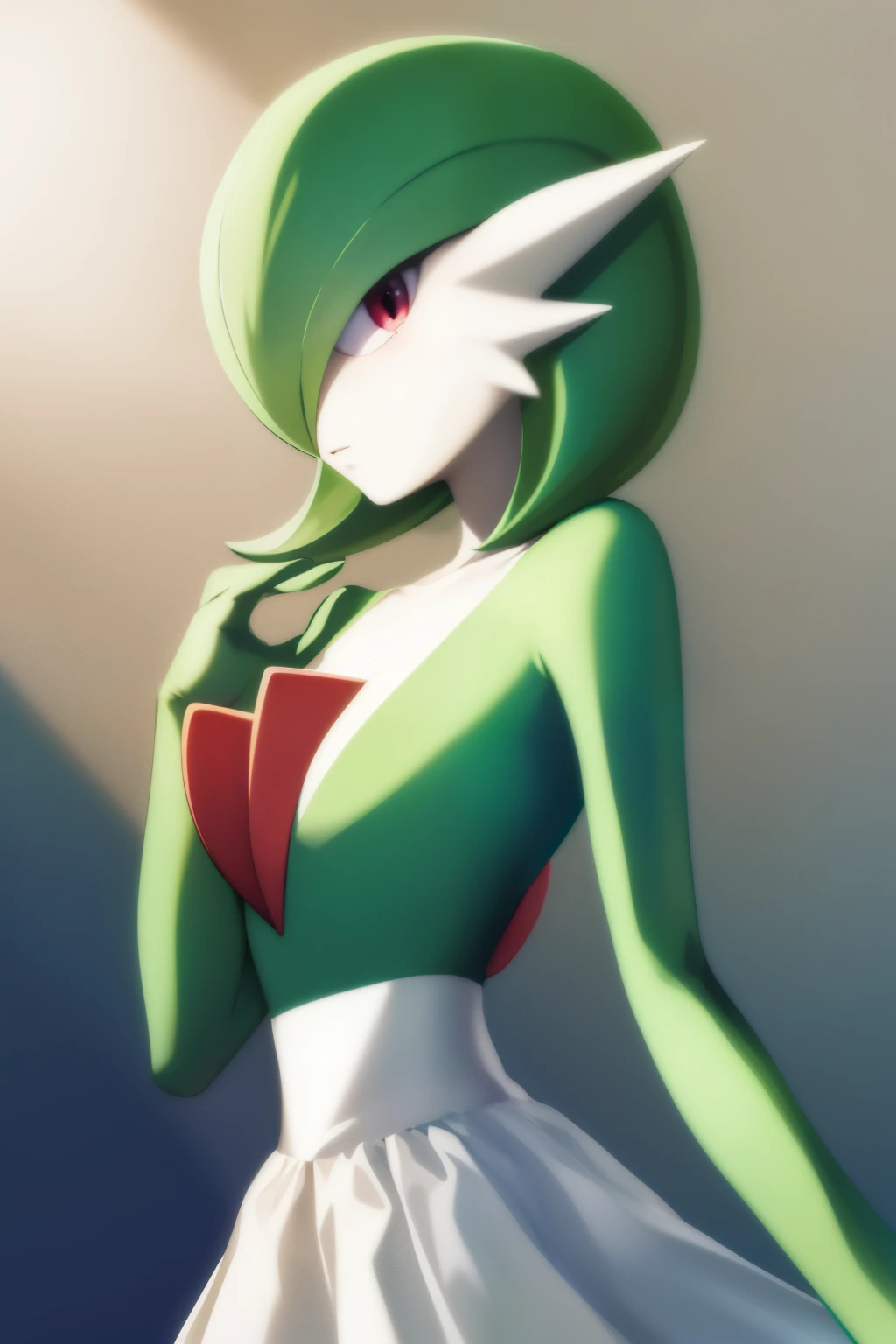 masterpiece, best_quality, 1girl, solo, gardevoir, pokemon \(creature\),