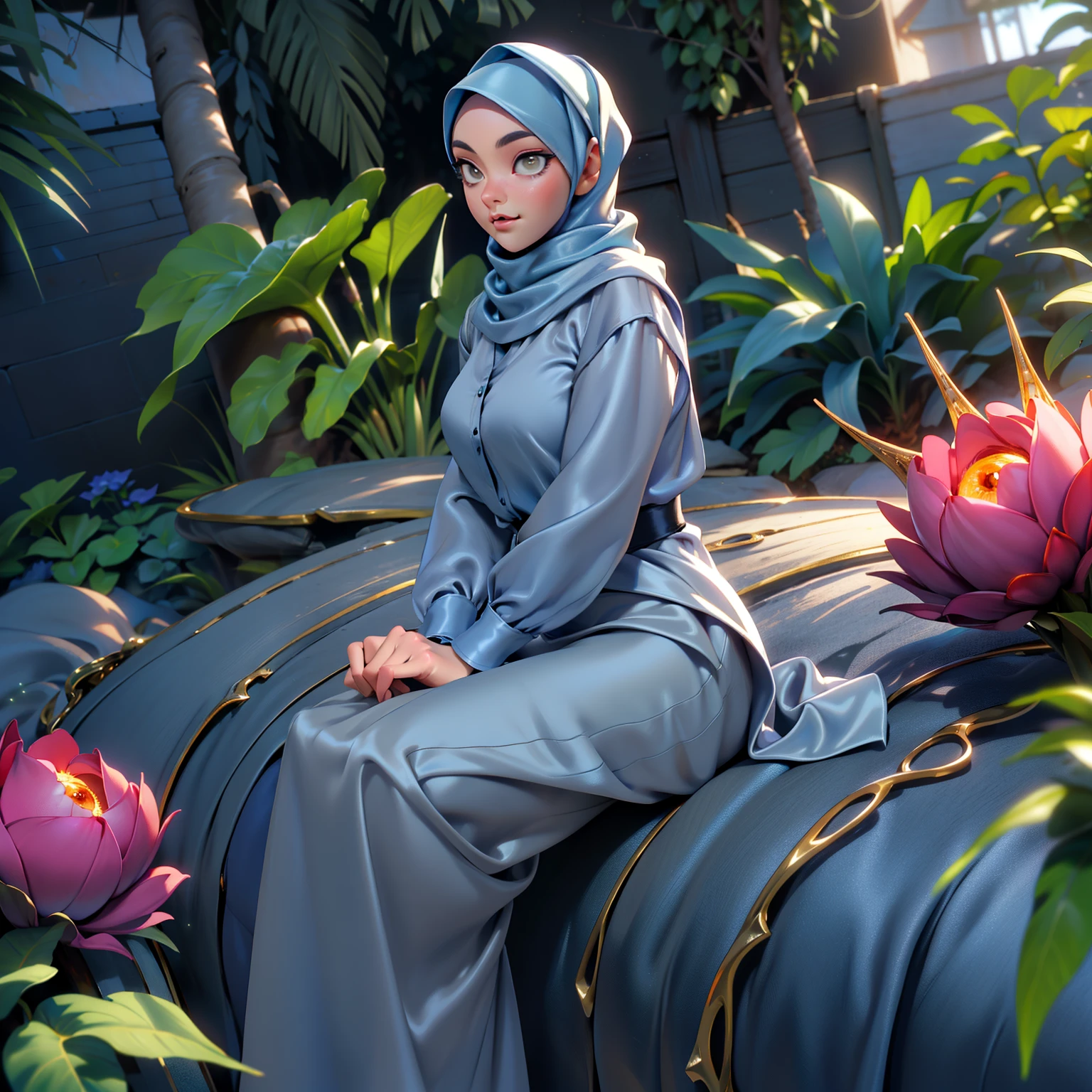 (((Highest quality in 8K))) (((Hijab Muslim) (((Beautiful Muslim)))))))) sat with her legs out, her pussy was exposed and her pussy was visible. clear (((There was a monster with horns)))(((There was a monster with tentacles like an octopus and an alien))) (((Her pussy juice was flowing out))) ( ((cum flowing from her pussy)) (((in the mysterious dark forest))) a sad face (((Realistic proportions))) Realistic, realistic, 30-35 years old, perfect, big breasts, beautiful breasts, the most chaotic, elegant form, brutal design, Januz Miralles, contemporary, watercolor, bright colors, flawless, realistic,