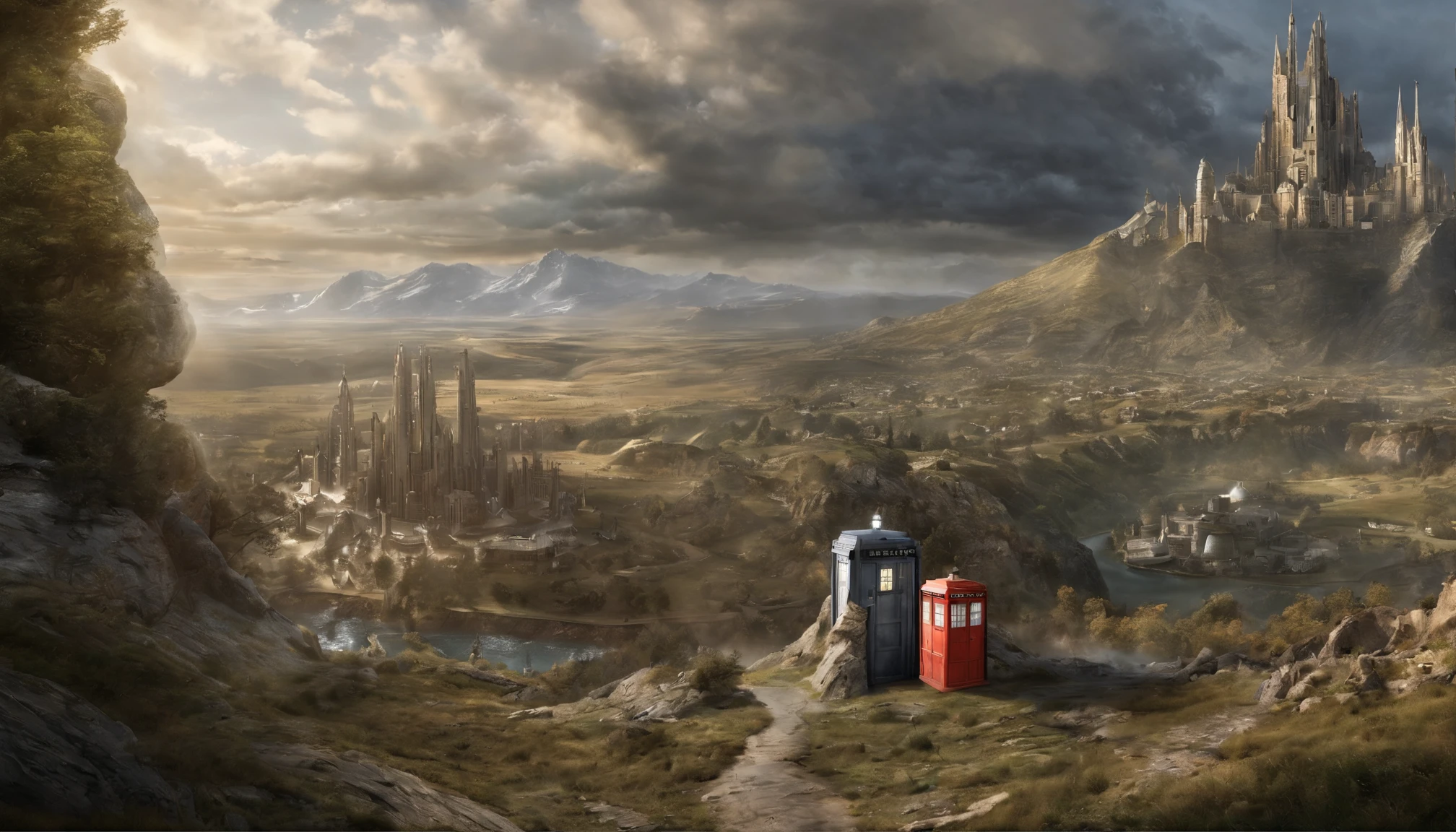 DR WHO middle earth