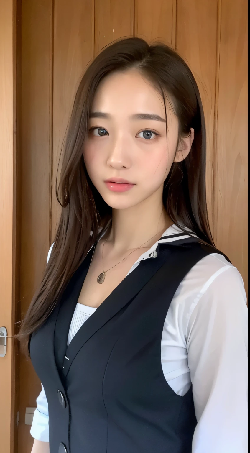 ((top-quality、8K、masterpiece:1.3))、Beautiful Women in Perfect Figure:1.4、dark brown hair、small tits、Exposed cleavage、Pendants、((Wearing Japanese junior high school uniform))、((Japanese Junior High School Girl))、At the festival、Highly detailed facial and skin texture、A detailed eye、二重まぶた,wet body:1.2,(sweat Breasts:1.2)
