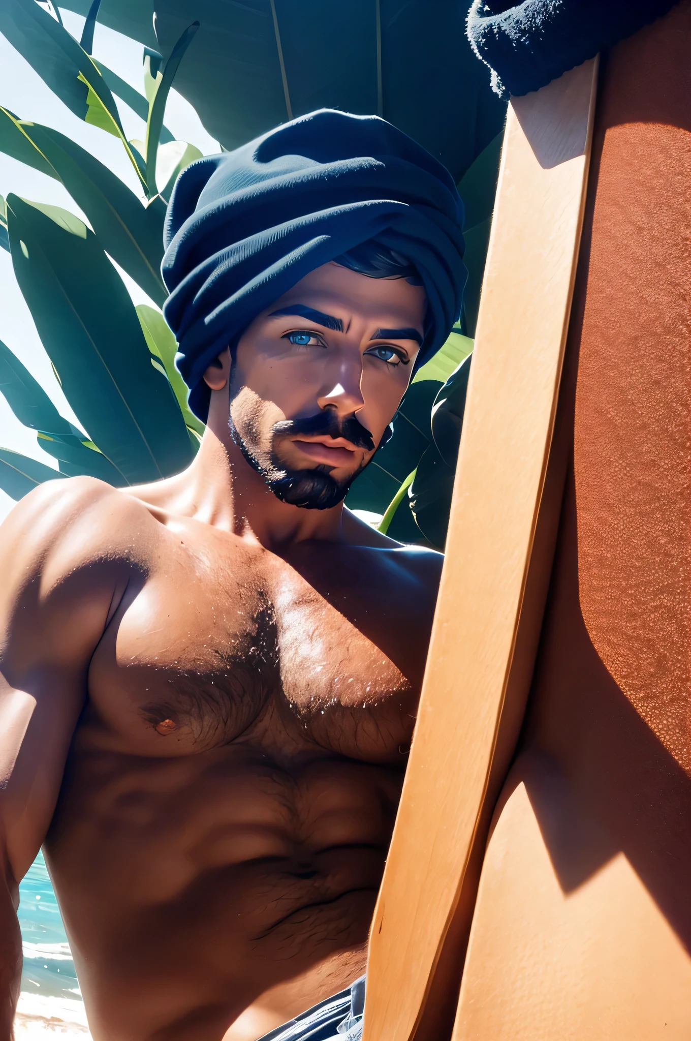 faaris azura, arab, arabic, arabic fashion, style, eyecandy, turban, model, billboard