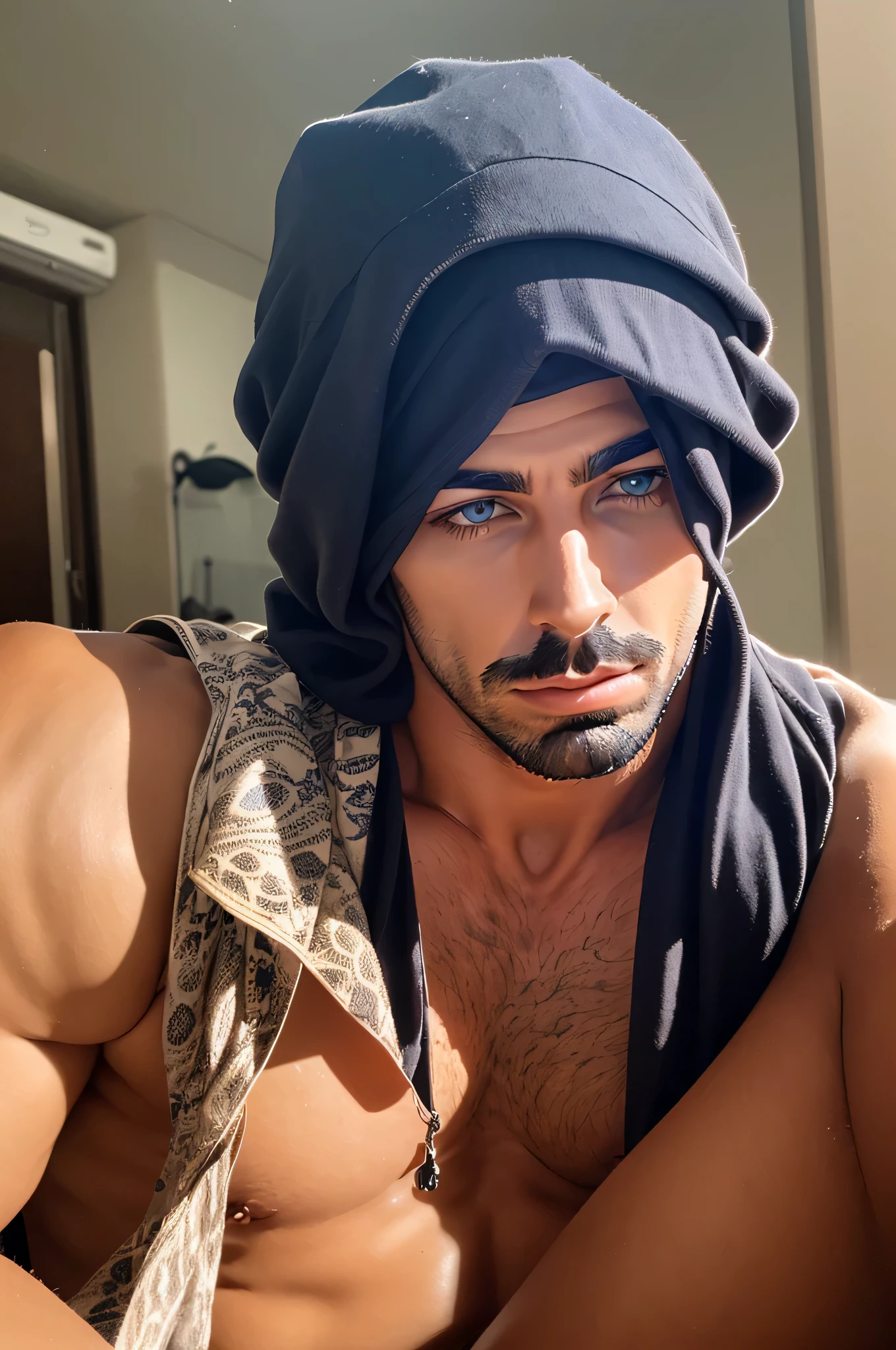 faaris azura, arab, arabic, arabic fashion, style, eyecandy, turban, thobe,