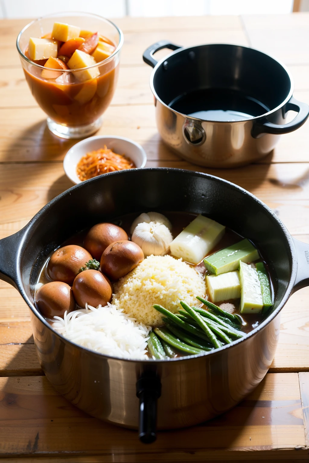 Hot pot ingredients