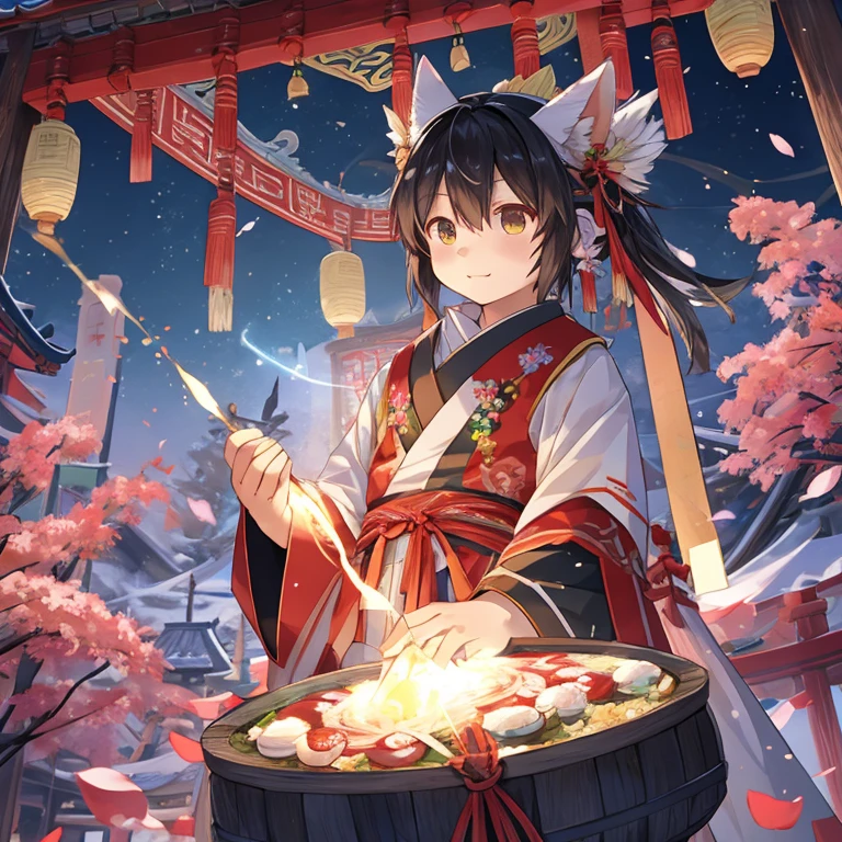 yuki豹,在yuki中,Celebrate the Spring Festival,energy,Magic,yuki