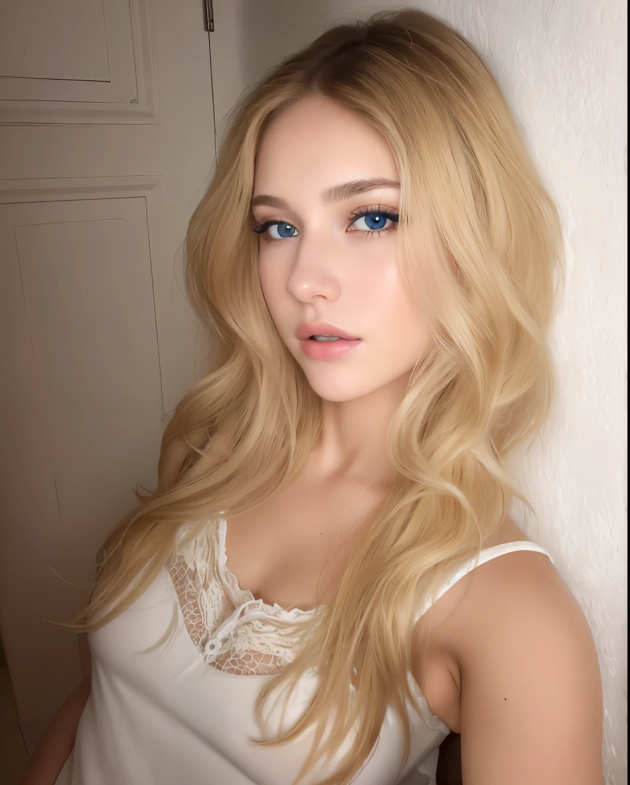 Mujer rubia con cabello largo y ondulado y ojos azules posando para una foto, Una hermosa rubia, hermosa chica rubia, Rubio y rasgos atractivos, long cabello rubio y ojos grandes, cabello rubio y ojos grandes, Diosa rubia, hermoso cabello rubio, cabello rubio ojos azules, Cabello largo y rubio y ojos grandes, Hermosa joven rubia, Cabello largo y rubio y ojos azules, cabello rubio ondulado, doll blanco, tetas grandes