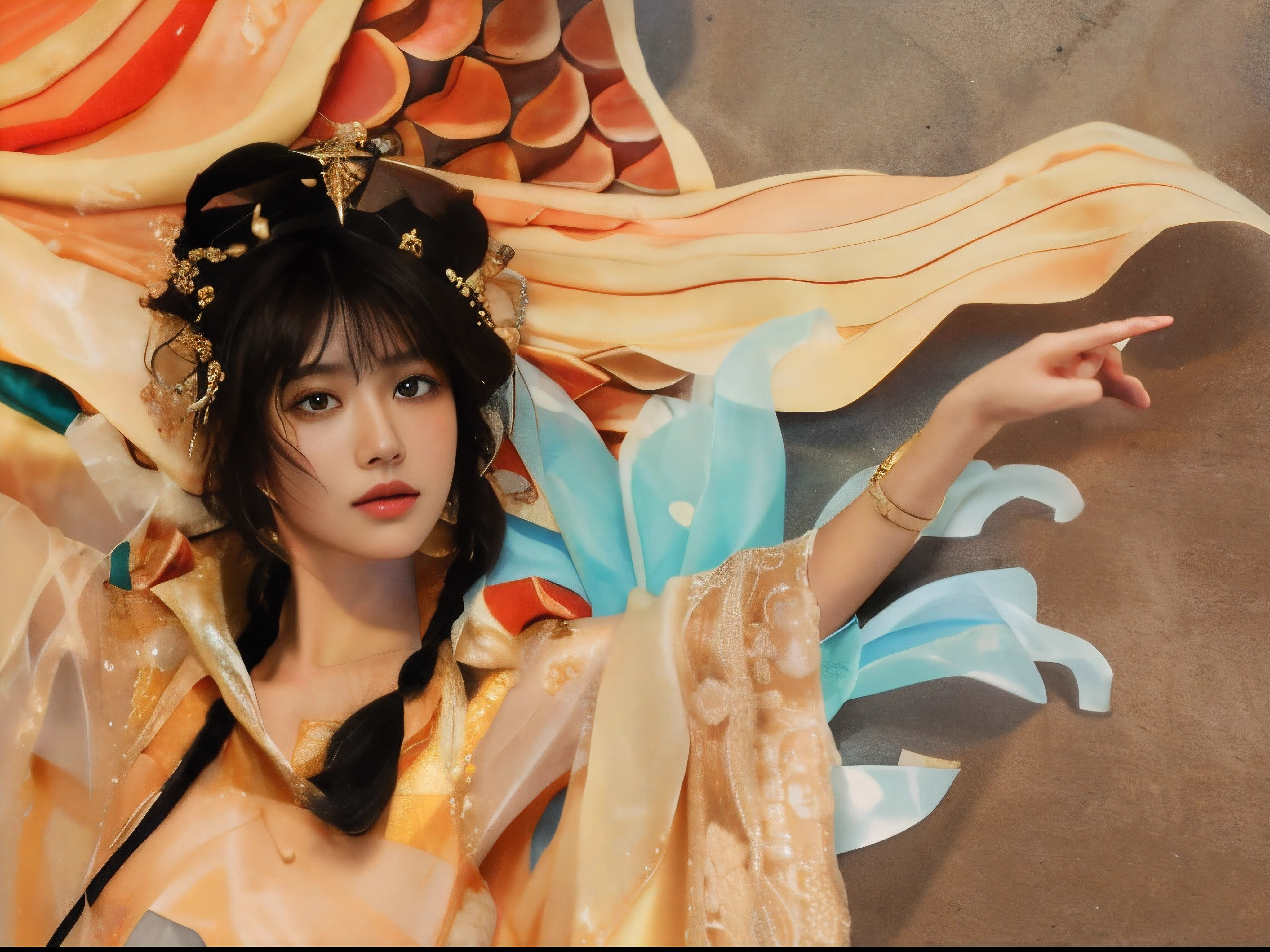 フォトリアリスティック，a true，，Artistic photos，Sony FE ， 8K， Best quality， high high quality， high detal， ctextured skin