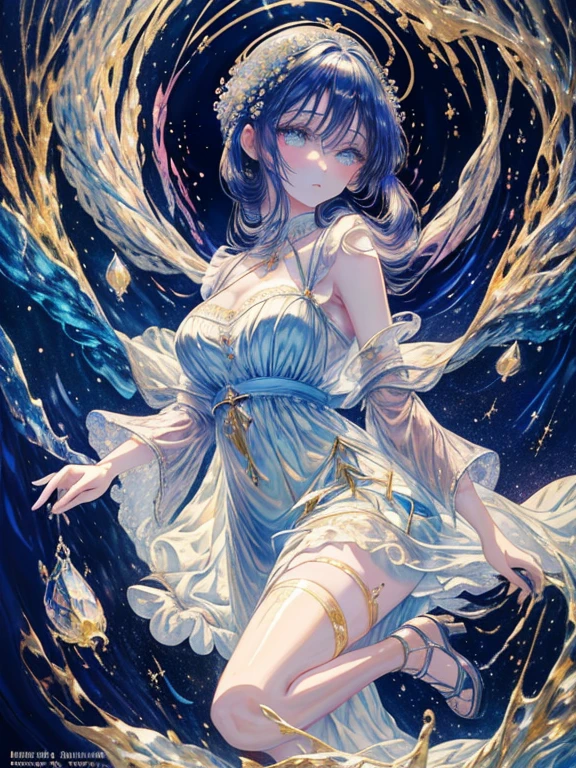 One girl, Solo, (((trapped in big krystal)))(trapped in krystal:1.7),((add eye details)), ((add face details)), krystal, Star, shine, beautiful night sky on background, Moon, Stars on background,Diamonds、たくさんのkrystalが付いたドレス, fantasy dress, A magical dress with a transparent chest, krystal製シースルー, lady with glowing flowers dress, intricate fantasy sheer dress, Daniel Merriam's style, translucent intricate gown, Translucent intricate costume design, translucent  dress, a stunning young ethereal figure, jeweled opal statue, fantasy transparent costume, Made of dried flowers、Glasswork、glass slipper with gold and white flowers, 気まぐれIntricate details, intricate and Elegant, beautiful detailed Elegant, Fairytale style, ultra Intricate details, Elegant. Highly detailed, complex and beautiful, golden Intricate details, Cinderella, side view Intricate details, Complex gold elements, Intricate details, Complex and detailed, super complex details、There is a sofa and table in a room with blue curtains, anime aesthetic, Anime Background, dreamy and detailed, anime beautiful peace scene, Anime Background art, beautiful anime scene, very magical and dreamy, blue and white tones, Relaxing environment, Ethereal dreamy theme, dreamy aesthetic, Anime that won the Aesthetic Award, relaxing concept art, blue themed, quiet and serene atmosphere、A charming, Sheer,The  is visible、large boob、sexy-S 100, seductive lingerie camisole、a close up of a woman's underwear with a Bra and panties, bright blue shiny lingerie, lingerie, lingeries beauty, Sheer underwear, laced lingerie, lingerie!!, Bra, wearing sexy lingerie, Bralette, captivating and enticing, harnesses and garters, lingeries, so sexy
