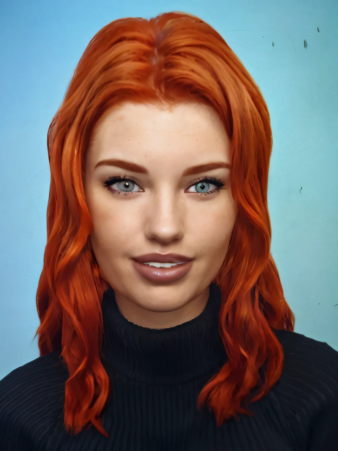 women in her late 20's, redhead, very attractive