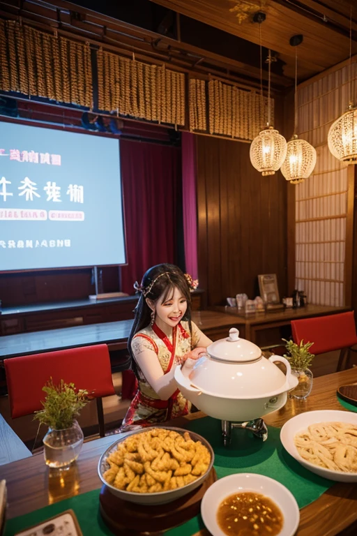 About the design of the rural New Year party in Guojiazhuang Town, Wenxi County, China