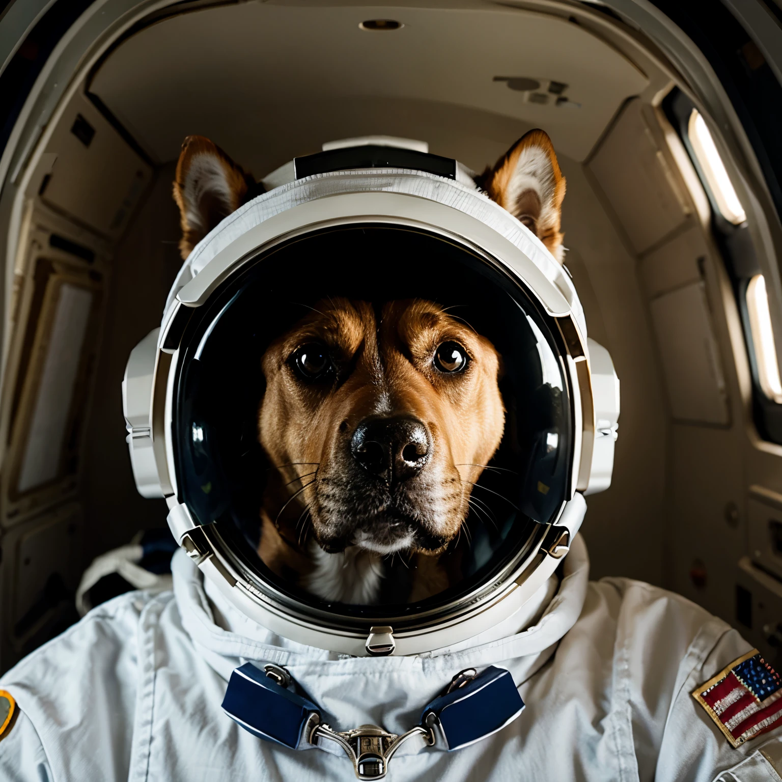 Dog astronaut