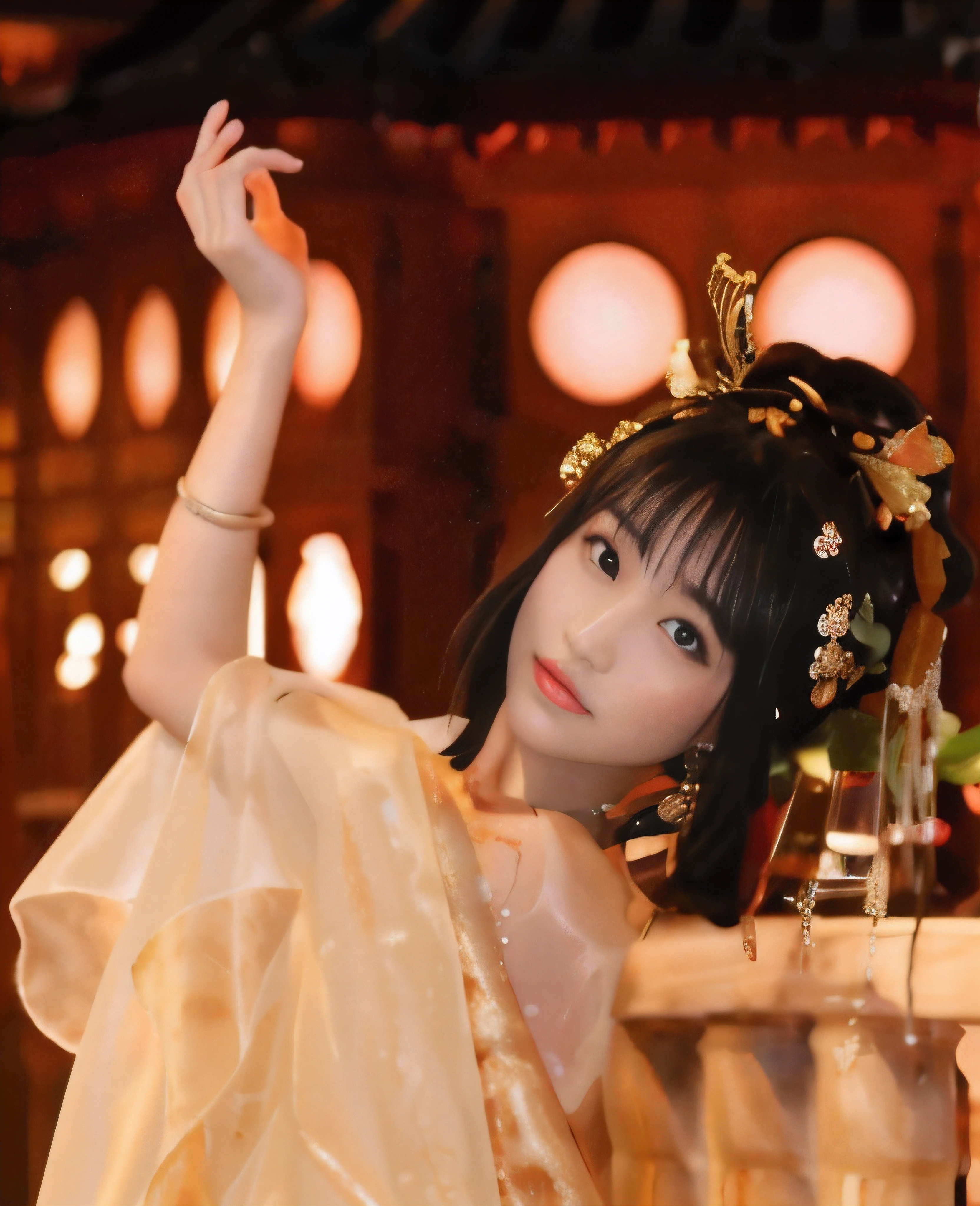 フォトリアリスティック,a true,,Artistic photos,Sony FE , 8K, Best quality at best, high high quality, high detal, ctextured skin,Good face