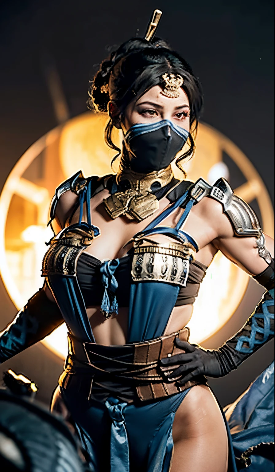 (Foto de alta qualidade, ultra realista, 8k, personagem do jogo MORTAL KOMBAT), Mileena super bela com seu traje roxo, foto tirada de perto, normal hands, dedos detalhados, obra-prima, (realista 8k, foto-realista: 1.37), realista detalhado, 1girl, cabelo longo:1.5, cabelo preto:1.2, olhos vermelhos:1.5, erotic, semi nua, olhos brilhanteortal kombat mileena)), ninja, armas, kimono, vestido de guerreira ,((mortal kombat)), seios longos grandes, mamas gigantes aparecendo, pose de luta, olhar sereno, templo, meditation, Ninja Mask, cobri sua boca, eyes to the sky, pelos pubianos saindo da calcinha, nudes, xota, micro calcinha enfiado nas partes intimas, pornografia, demonic mask, reflection, o fundo mostra a luz da lua, lua, flor de cerejeira, espadas, corpo quente erotico