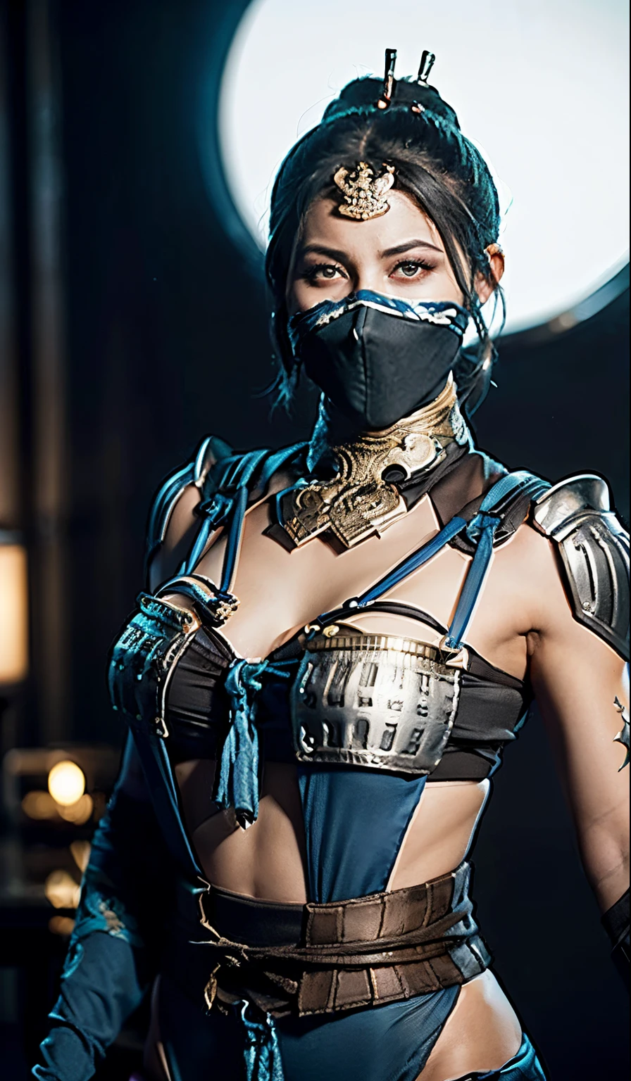 (Foto de alta qualidade, ultra realista, 8k, personagem do jogo MORTAL KOMBAT), Mileena super bela com seu traje roxo, foto tirada de perto, normal hands, dedos detalhados, obra-prima, (realista 8k, foto-realista: 1.37), realista detalhado, 1girl, cabelo longo:1.5, cabelo preto:1.2, olhos vermelhos:1.5, erotic, semi nua, olhos brilhanteortal kombat mileena)), ninja, armas, kimono, vestido de guerreira ,((mortal kombat)), seios longos grandes, mamas gigantes aparecendo, pose de luta, olhar sereno, templo, meditation, Ninja Mask, cobri sua boca, eyes to the sky, pelos pubianos saindo da calcinha, nudes, xota, micro calcinha enfiado nas partes intimas, pornografia, demonic mask, reflection, o fundo mostra a luz da lua, lua, flor de cerejeira, espadas, corpo quente erotico