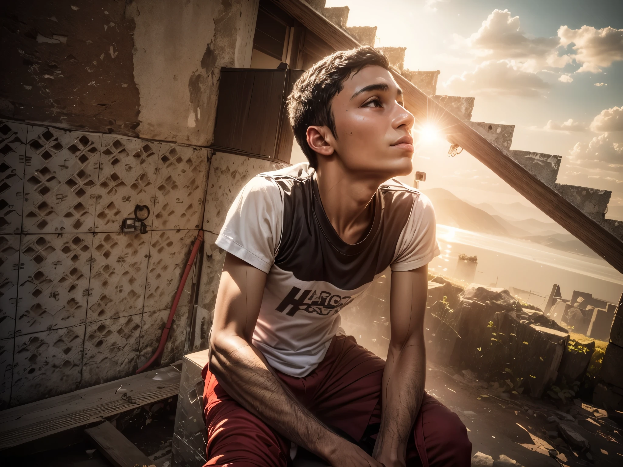 A smart Muslim boy