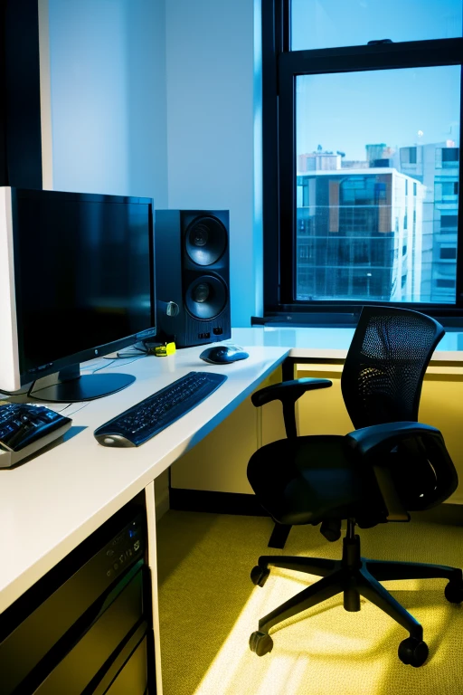 room with a computer