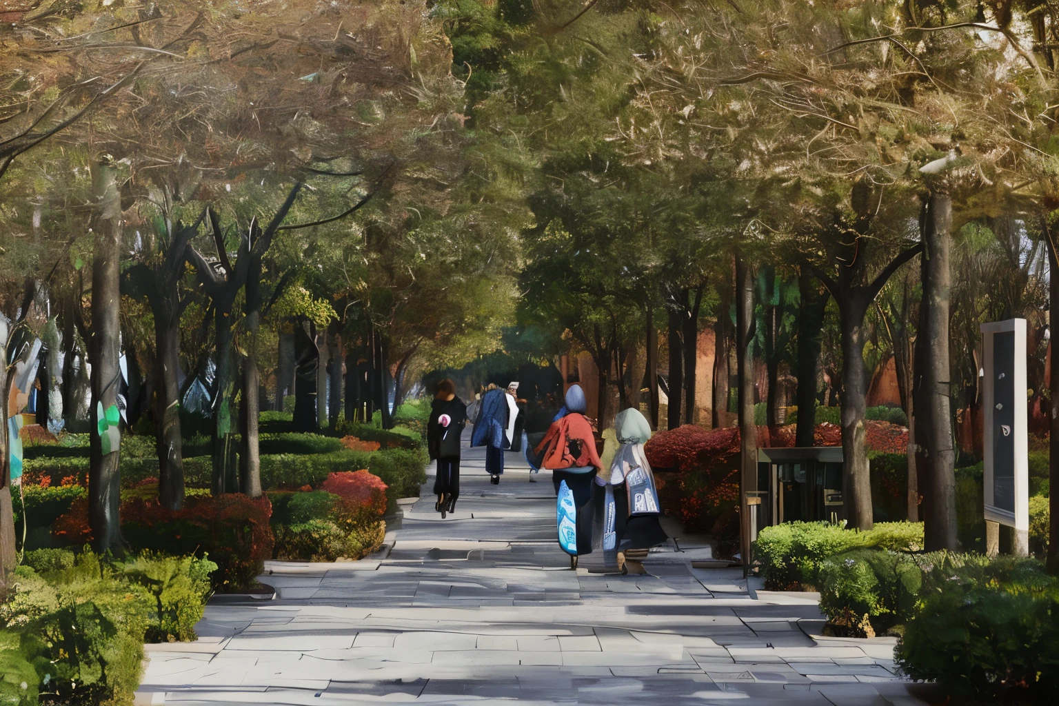 style of anime,OilPaintStyle