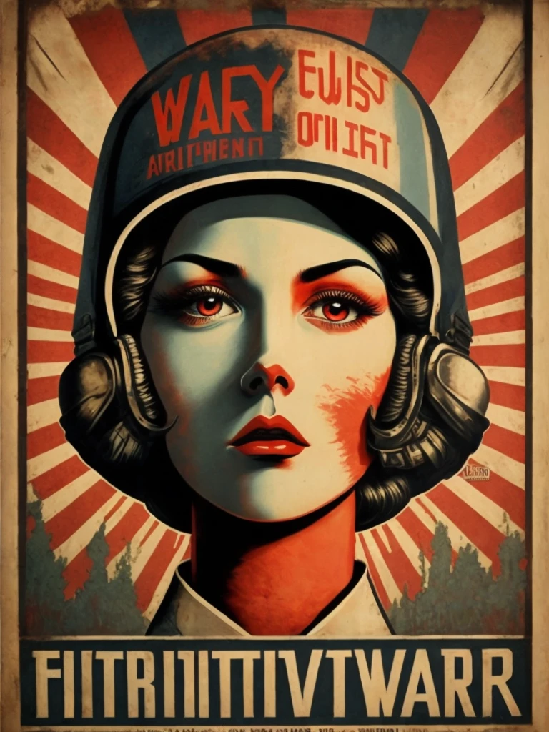 War propaganda poster