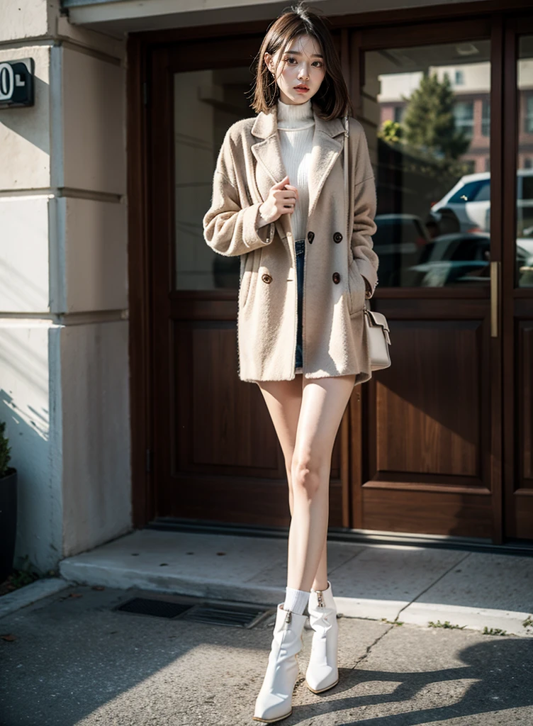 knee length coat