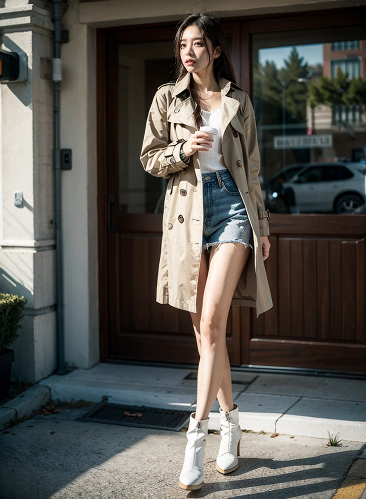 long trench coat